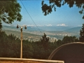 Georgien 1989, Tiflis, Blick vom Erholungspark zum Kaukasus