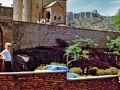 Georgien 1989, Tiflis, Metechi-Kirche und Festung Narikala