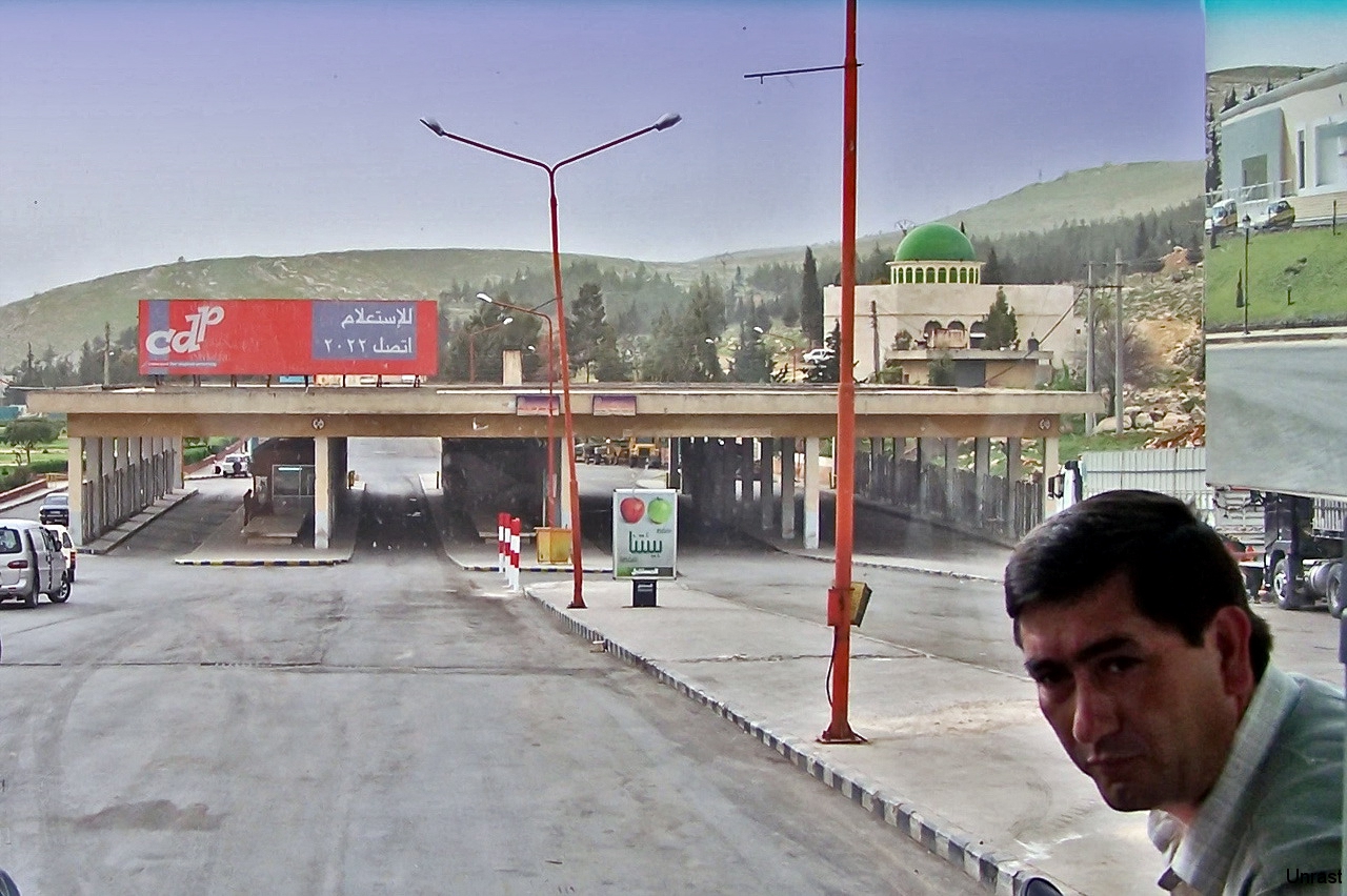 Am syrisch/türkischen Grenzübergang Bab Al Hawa