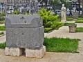 Vor dem Nationalmuseum von Aleppo