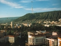 Georgien 1989, Tiflis, Blick aus Hotelfenster