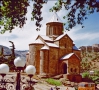 Georgien, Tiflis, Metechi-Kirche und Festung Narikala