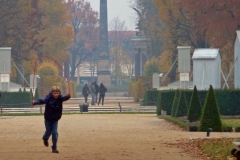 Potsdam, Sanssouci, wilder Knabe ;-)