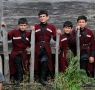 Georgische Jungs in traditioneller Tracht - Bild aus Privatbesitz